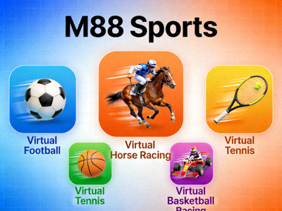 Berbagai pilihan olahraga virtual yang tersedia di platform M88 Sports
