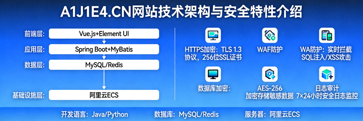 A1J1E4.CN 网站技术架构与安全特性介绍