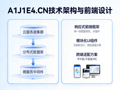 展示A1J1E4.CN网站采用的先进且合规的技术架构与前端设计